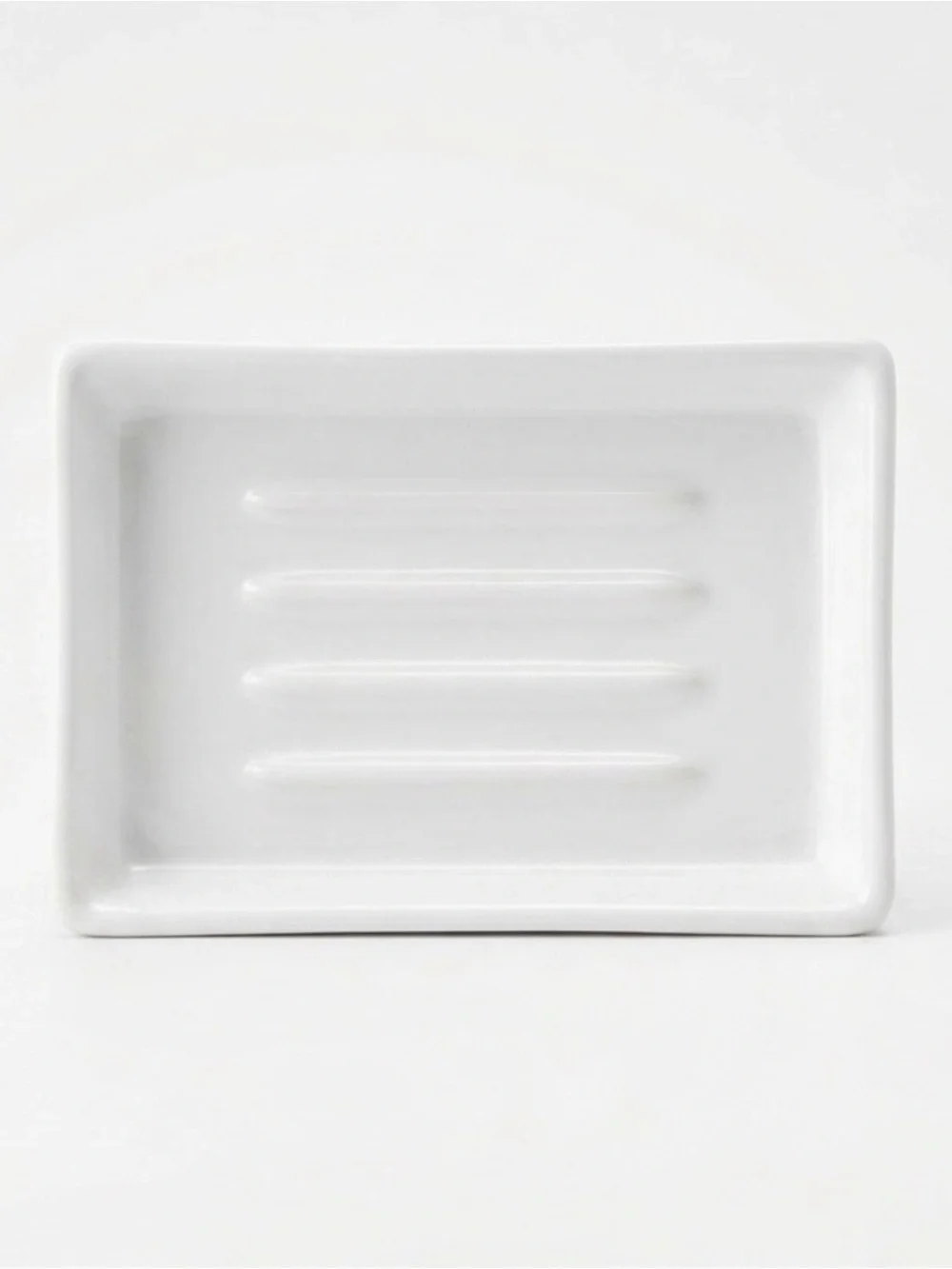 The White Company Ceramic Soap Dish White Like New
